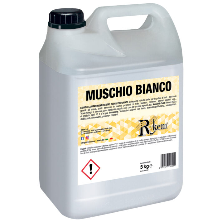 MUSCHIO BIANCO bidoni 5 kg CONC.